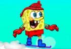 bob-esponja-snowboarding