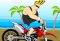 Johnny Bravo Beach Stunt