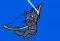 Cat with Bow Golf