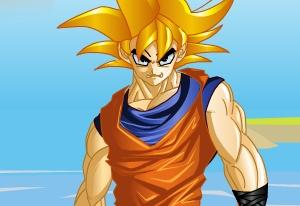 Goku DragonBall Z Dress Up - Juega gratis online en Minijuegos
