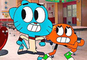 Gumball Nightmare in Elmore on Miniplay.com