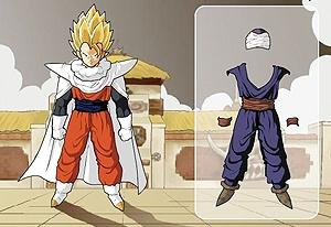 Dragon Ball Dress Up - Juega gratis online en Minijuegos